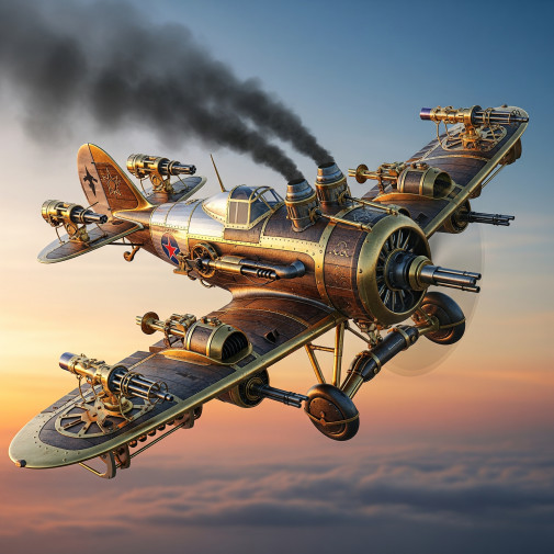 Steampunk F 35